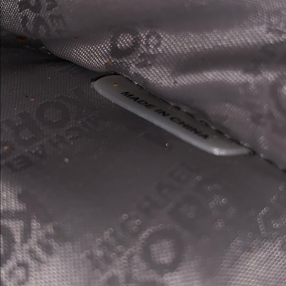 MK Silver Snakeskin Clutch - Picture 4 of 4